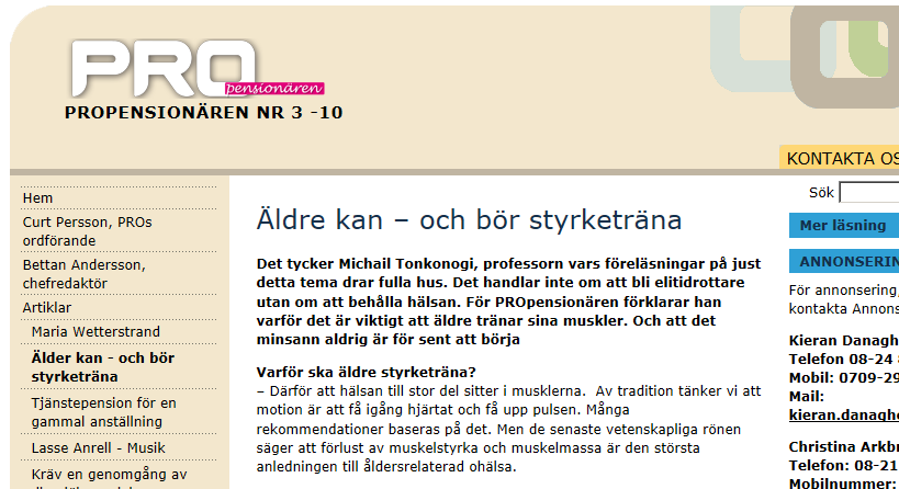 FRAMTIDENS SJUKVÅRD Folkhälsa Ökad