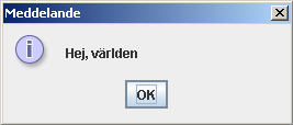Uppgift 3 Uppgift 3 går ut på att göra en körbar jar-fil. Vi tänker oss att den körbara jar-filen utgör inlämning på Inlämningsuppgift 0. Skapa projektet DA129AP0. I projektet ska du skapa paketet p0.