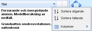 PM 9(12) Datum: 2014-05-2626 Diarienr: Kartvisare. Klicka på den och du får upp ett nytt fönster med diverse information om tjänstens innehåll. Anges en nedladdningsbar datamängd.