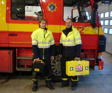 Brandförsvaren Nästa stora målgrupp för ett Hjärtsäkert Stockholm var Brandförsvaren i Stockholms län där föreningen utbildade 33 D-HLR instruktörer.