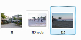 Flytta en fil Om du vill flytta en bild från ett ställe till ett annat använder du funktionerna Klipp ut och Klistra in.