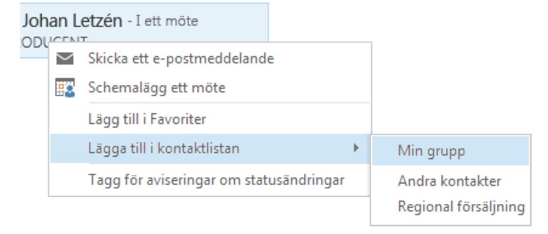 Skicka ett snabbmeddelande Snabbmeddelanden i Lync är ett mycket effektivt sätt att kommunicera med dina kontakter, i realtid och på ett ögonblick.