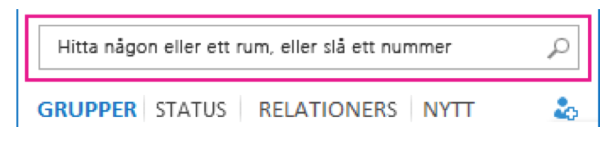 När du ser namnet på den person du vill lägga till pekar du på bilden (eller det område där det finns plats för en bild) och klickar sedan på knappen Fler alternativ.