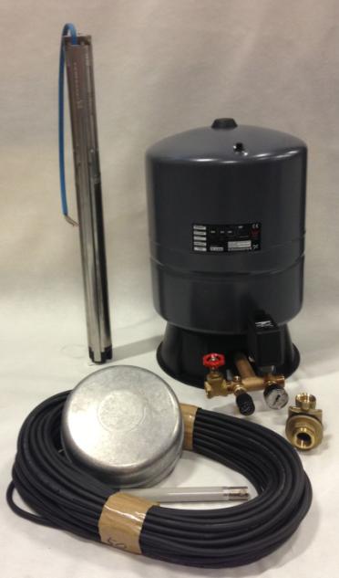 3" Pumppaket Grundfos SQ 3" Standard Art nr Produkt Utförande Mont.