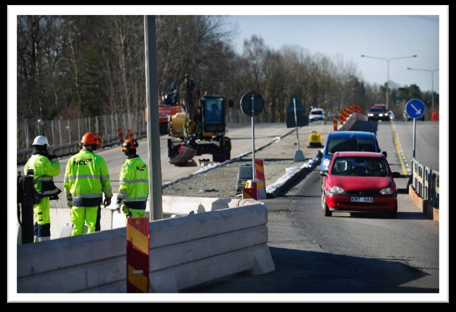 Byggverksamheten skalas upp Förberedande arbeten fortsätter Etablering av