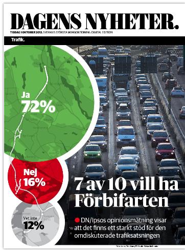 Starkt stöd i Stockholm September 2014 Dagens Nyheter september 2014 En opinionsundersökning som DN/Ipsos genomfört visar på