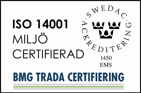 Stadsbyggnadsförvaltningen är miljöcertifierad Stadsbyggnadsförvaltningen är sedan februari 2007 miljöcertifierad enligt ISO 14001.