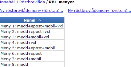 12 Röstbrevlåda En röstbrevlåda kan liknas vid en avancerad telefonsvarare med eller utan s.k. talad hänvisning.