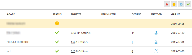 3. Välj den specifika produkten i den tillgängliga Produkt-listan, ange antalet enheter du vill aktivera offline och klicka sedan på Generera. 4. Nya offlinelicensfiler genereras.