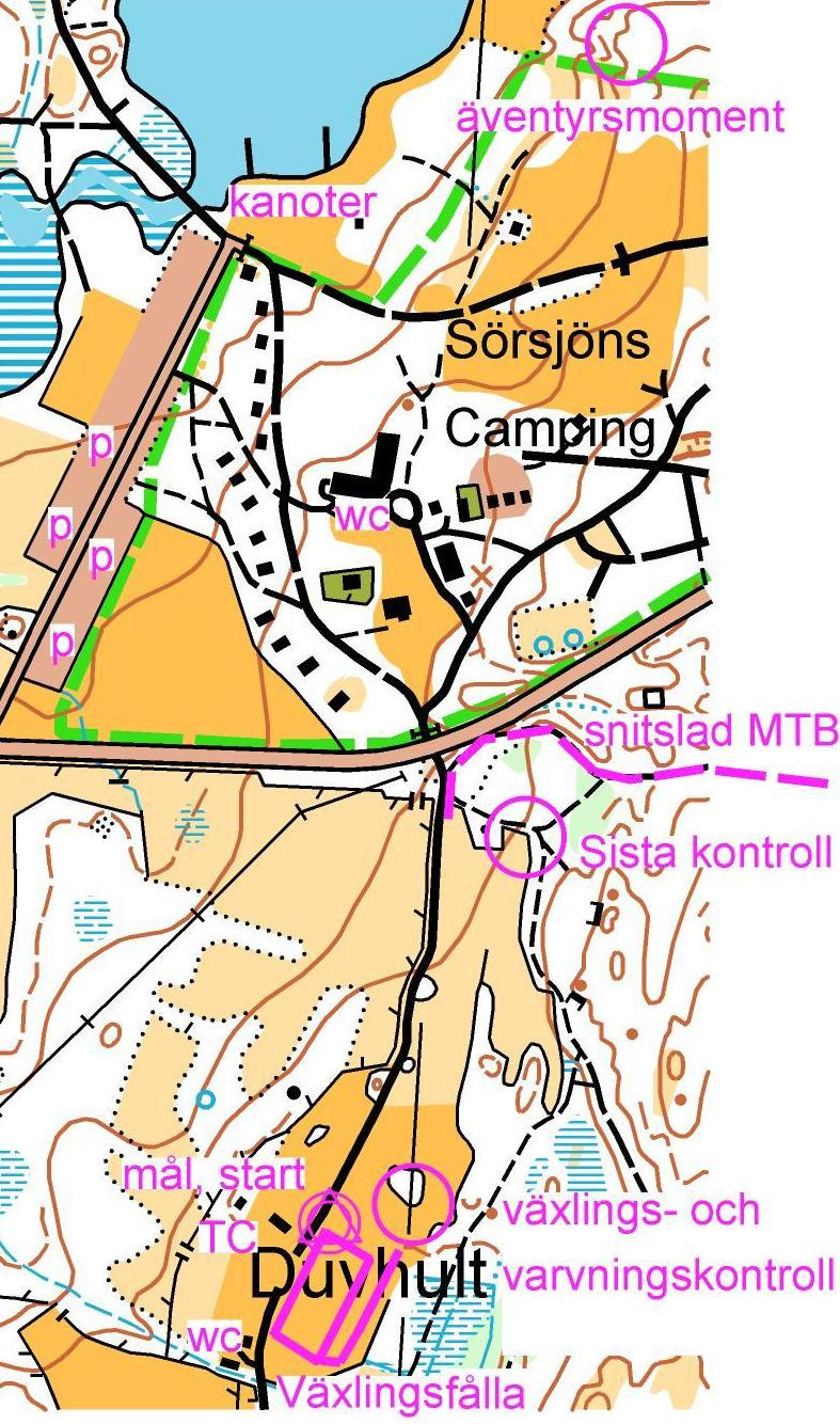 Sörsjöns eller Norrköping Vandrarhem, läs mer på STF:s hemsida Tävlingscentrum Tävlingscentrum (TC) är