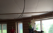 ventilation Juli 2015 Placeringen av ventilationskanalerna. Systemet är enkelt att montera och tar lite plats. När man väljer att värma huset med luft måste tilluftskanalerna isoleras.