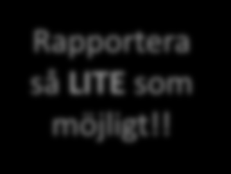 Gör en ÖP! Följ bilaga V! Och med övervakning menar vi löpande provtagning med syfte att erhålla långsiktiga tidsserier. Men hur ska vi göra? Vi har inga pengar till övervakning. Och bilaga V.