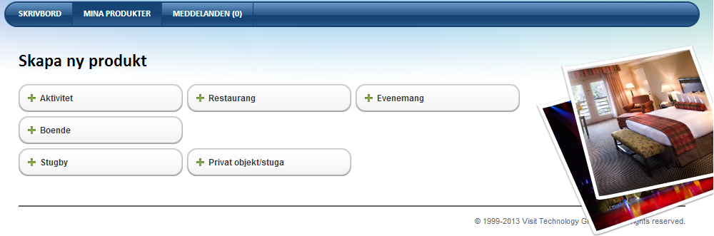Fyll i önskad information, Namn och Ingress är obligatoriskt, använd ett beskrivande