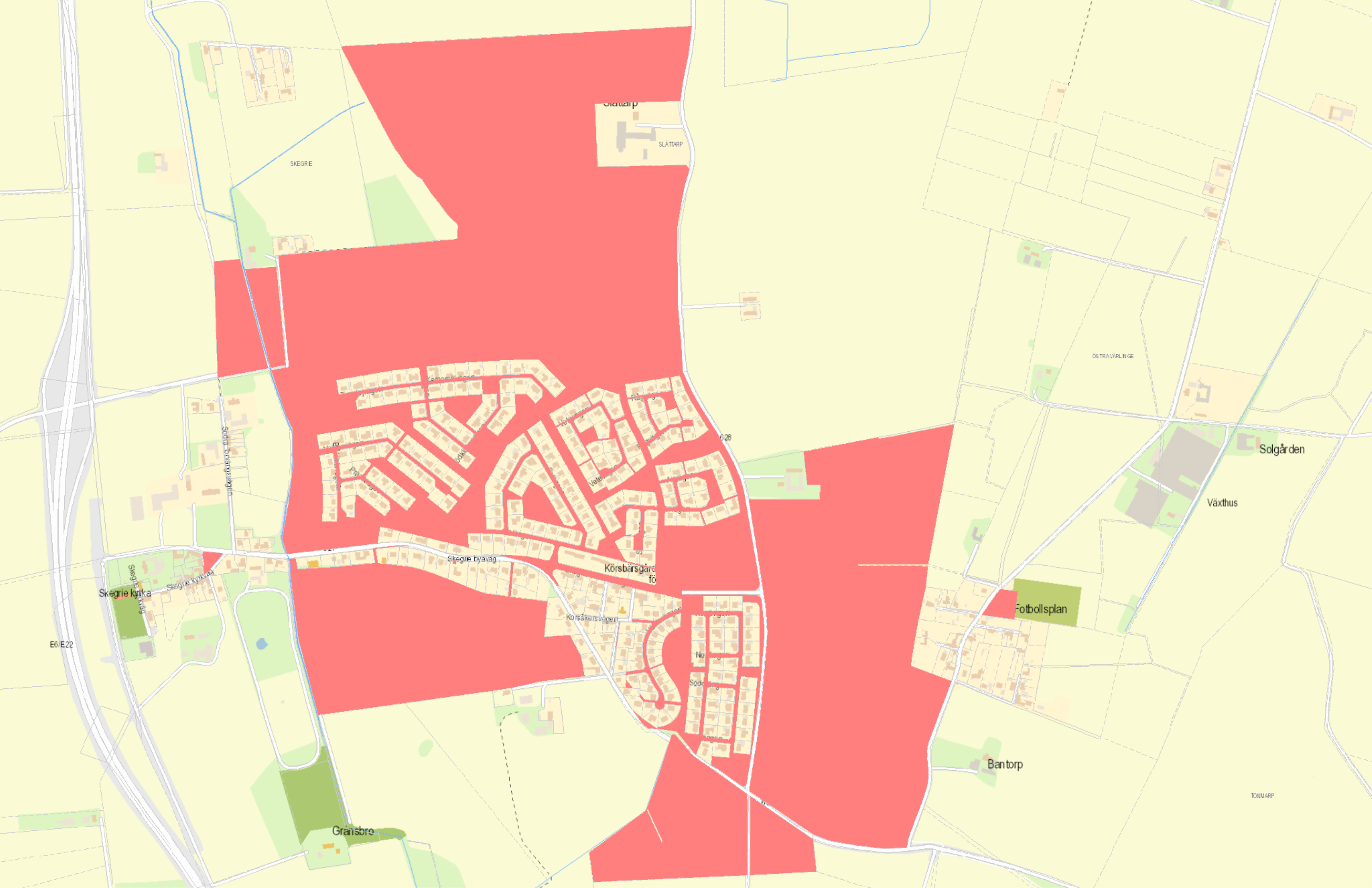 markägoförhållanden Trelleborgs kommun utör den största markägaren inom planområdet.