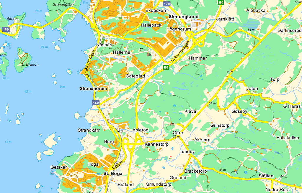 5 (28) 1 Orientering På uppdrag av Stenungsunds kommun har Norconsult AB utarbetat föreliggande dagvattenutredning till program för bostäder och verksamheter m.m. i, Stenungsunds kommun.