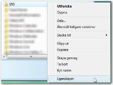 7. INSTÄLLNINGAR AV RÄTTIGHETER I WINDOWS VISTA OCH WINDOWS 7 Steg 1-7 nedan gäller enbart Windows