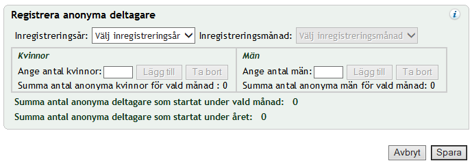 2. I fältet Arbetsförmedling väljer du den arbetsförmedling som medverkar i samarbetet med deltagaren. 11 Välj Arbetsförmedling är standardvärde. Du måste aktivt välja en arbetsförmedling. 3.