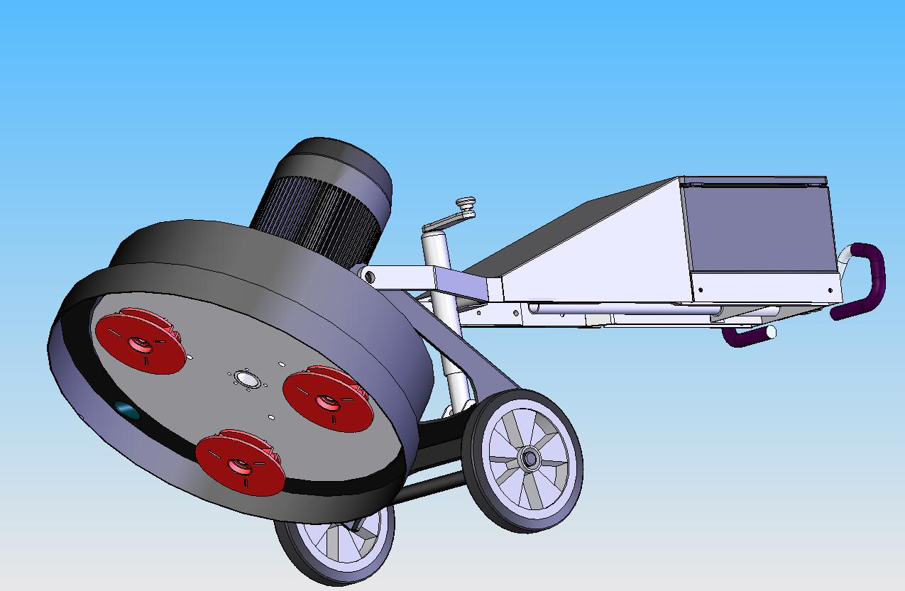 Avsedd för sanering, grovslipning, finslipning och polering. Tekniska Data Motoreffekt 7.5 kw integralmotor T!