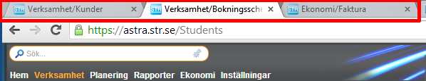 Namn på flikarna i webbläsaren Nu blir det lite lättare att se vilka sidor man är inne på via flikarna i