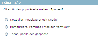 Om du vill återuppta ett försök som inte var det senaste det du gjorde kan du göra det genom att gå till det försökets resultatsida. Denna når du genom sidan Framsteg och resultat i menyn Personligt.