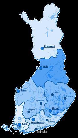 Sydvästra Finland Västra och