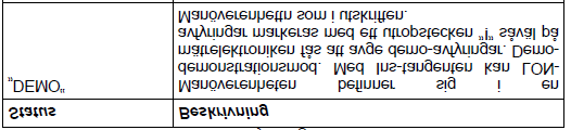 1.6. Rubriklist I rubriklisten visas tavelnumret samt aktuellt datum och klockslag. Formatet för datumvisning kan ändras. 1.7.