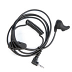 Headsetkabel med inline mikrofon och Peltorkontakt Headset med inline mikrofon och c-shell öronmussla Exempel på kablage och headset som kan anslutas till den trådlösa PTT-adaptern.