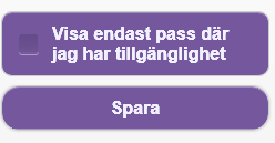 9 Lediga jobb (tilläggsmodul) Om du har denna tilläggsmodul har du ytterligare två programdelar i den mobila webben, Lediga jobb och Intresseanmälningar. 9.