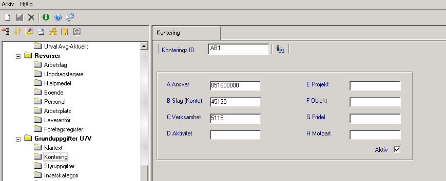 Sida 5/10 Skapa Prislista anhörigbidrag Fyll i Benämning, välj Nivå i drop down boxen i fältet Nivå, fyll i Pris. Fortsätt på alla rader för de nivåer som är skapade.