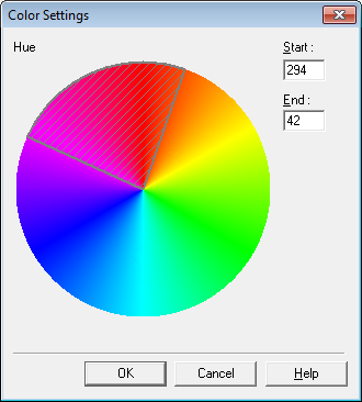 Hoppa över eller förbättra en anpassad färg Välj [Drop-out color Custom] [Anpassa färgeliminering] eller [Custom Color Enhance] [Anpassa färgförbättring] i listan [Color drop-out] [Färgeliminering]