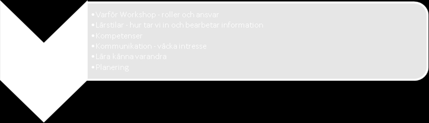 Sidan 2 av 9 Varför workshop? Vi tror att workshopledning är mer än bara processkartor och fiskben. Vad tror du? Har du suttit på ett möte där; Vi ska ta fram nya idéer och det är alldeles tyst?