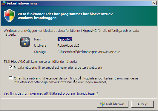 (stora bilden till höger) 3 För att få reda på vilken ipadress datorn har för du muspekaren till Windows Meddelandefält längst nere till
