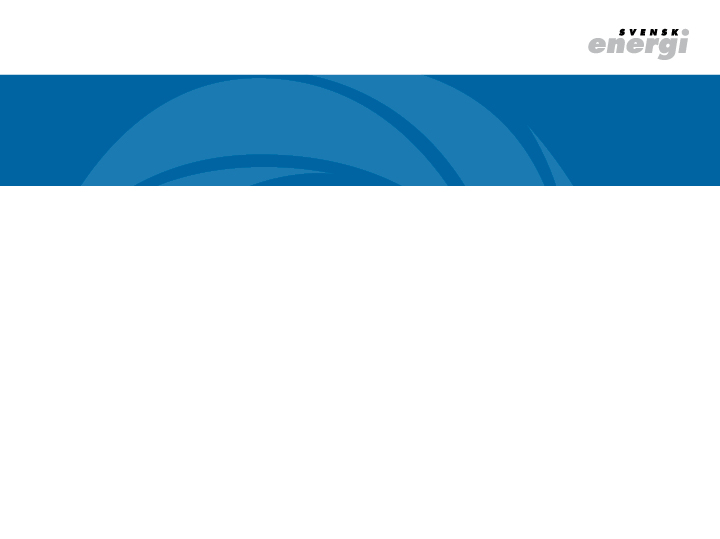 Energiledarkonferensen 2009 Så här ser elproduktionen ut 2030 Henrik Wingfors Svensk Energi Innehåll Faktorer som påverkar framtidens elproduktion Politiska styrmedel Kärnkraft