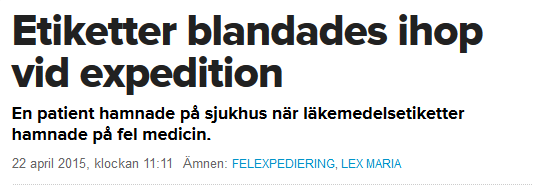 När något går fel Tystnadsplikt Personuppgiftslagen