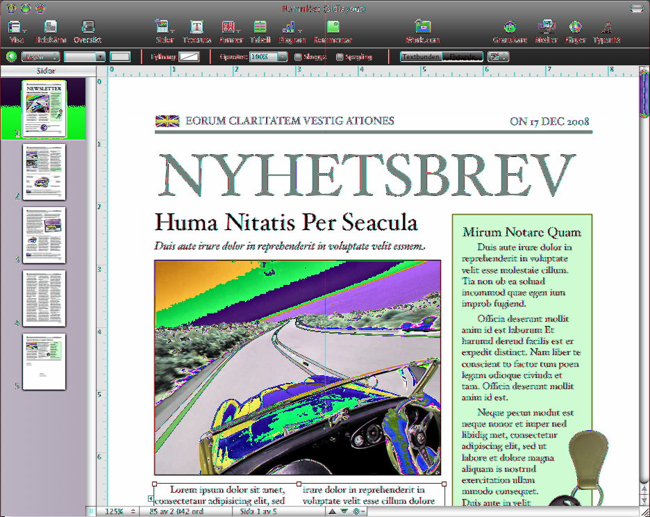 Välkoen till Pages 09 Inledning Vad du än skriver får du med Pages 09 ett intuitivt sätt att skapa vackra, medierika dokument med hjälp av imponerande funktioner.