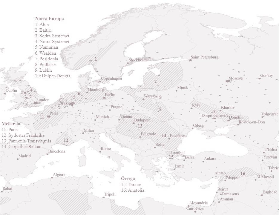 Skandinavien UK Tyskland Nederländerna Polen