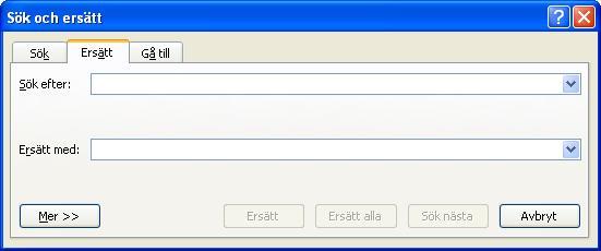 knappen Rubrik eller använd snabbkommandot Ctrl + Alt +.