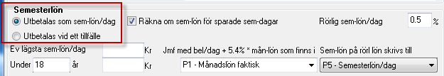 Rättningar och åtgärder Löneberedning och funktionen Slutlön Om man försöker att göra en slutlöneberäkning på en person som redan fått utbetald slutlön samt har en slutlönemarkering i databasen