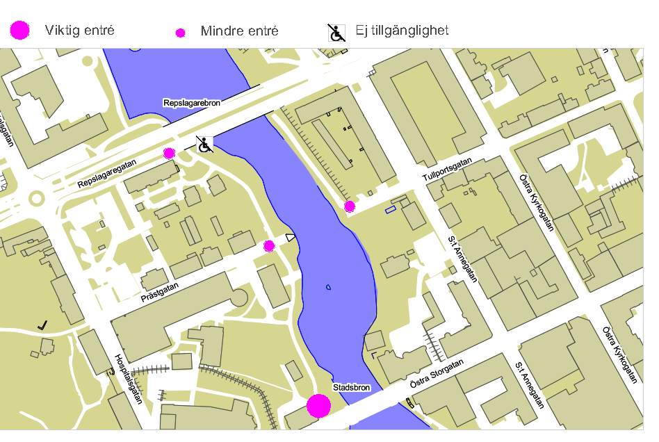 Dnr SHB 13/136 20/38 Etapp 4 Stadsbron-Repslagarbron Förutsättningar Läge Årummet avgränsas av Stadsbron i söder och av Repslagarbron i norr.