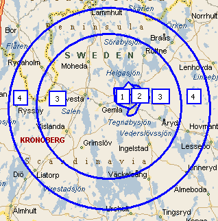 ZONINDELNING Vid omhändertagning av avfall och restprodukter påverkar transportavståndet priset i stor utsträckning.