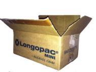 Buntband i polyamid för att försluta säckarna Levereras tillsammans med Longopac kassett Mini 65 st per/kassett Maxi 130 st per/ kassett Förpackning Kartong - Wellpap Funktionell enhet I
