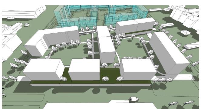 Stadsliden/Olofsdal Upp till 800 bostäder i 3