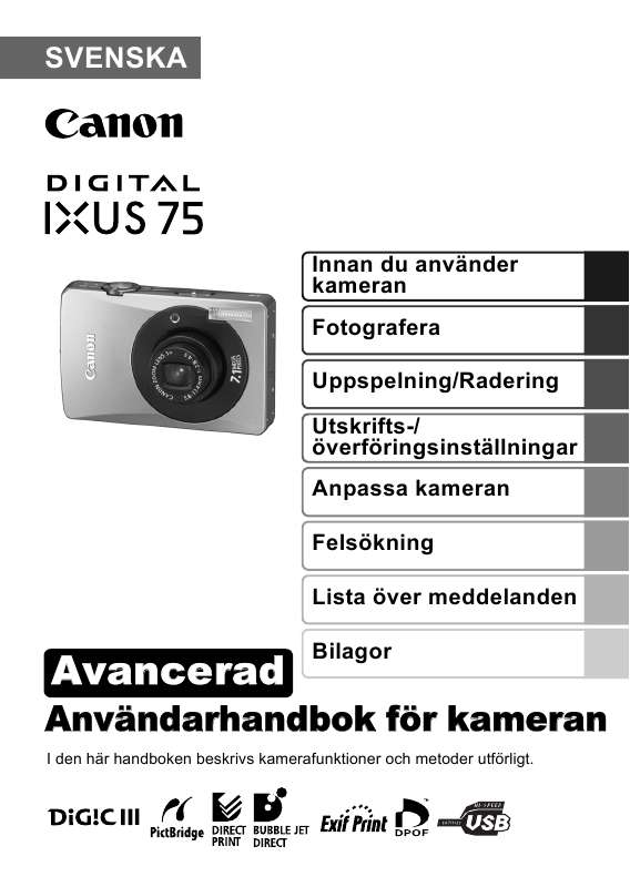 Du hittar svar på alla dina frågor i instruktionsbok (information, specifikationer,