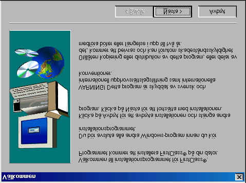 Vad du har laddat ner är ett installationsprogram för First Class klienten.. För att programmet skall installeras på din dator får du starta programmet.