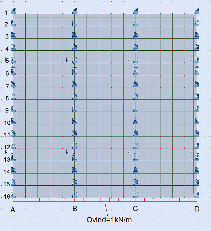 6.3 Finita elementmetoden För beräkningar för fördelning av laster kan finita elementmetoden användas för alla tre fall i kapitel 6.1, alltså för alla olika typer av bjälklag.