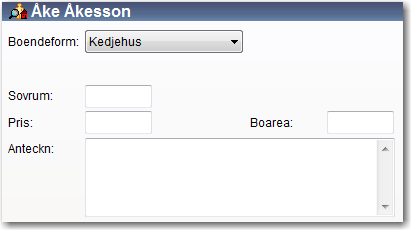 För att matchning ska kunna ske när du fyllt i utökade krav förutsätter det att du även fyllt i utökade sökbegrepp på objektens Basfakta-flik.