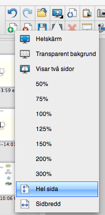 vad ska vi göra i dag? I detta fall vill jag att två sidor visas samtidigt. Både sidan med vad ska vi göra i dag och sidan med alla lektioner på.