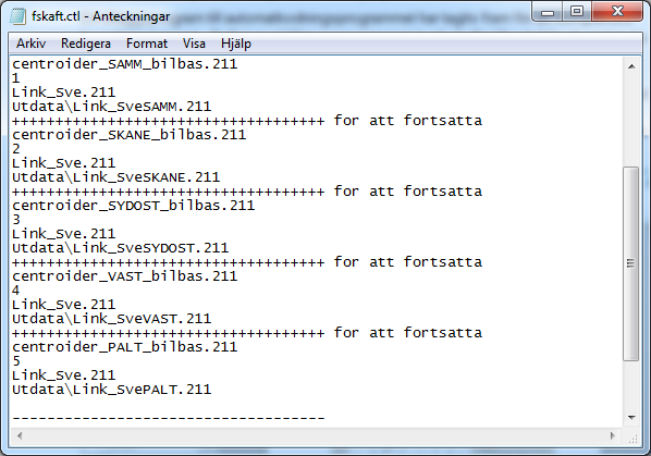 repo001.docx 2012-03-29 3.1 Nytt tilläggsprogram Ett tilläggsprogram till automatkodningsprogrammet har tagits fram för att komplettera huvudprogrammet.