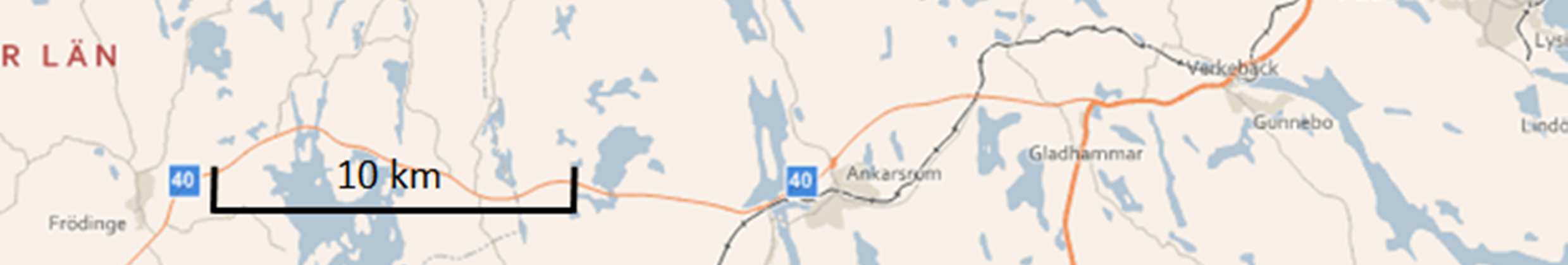 Västerviks Kommun, Kalmar Län Orienetingskarta