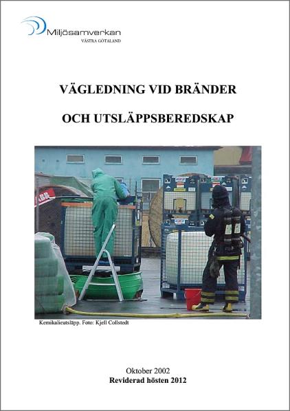 Olyckor och utsläpp Projektet syftade till att ge miljöhandläggare ökad kunskap och bättre rutiner för att minimera miljöskador vid utsläpp i samband med bränder och andra olyckor.